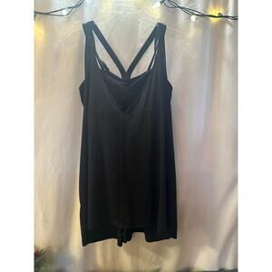 Lululemon Black Tank Top with Built-In Bra – Women’s Medium – Lightweight